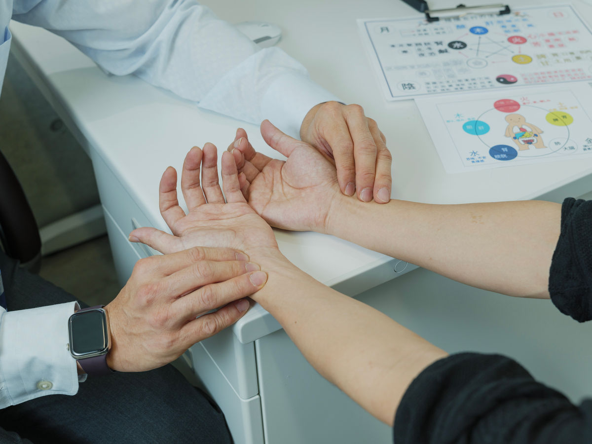 AFRODE CLINIC での計測の様子
