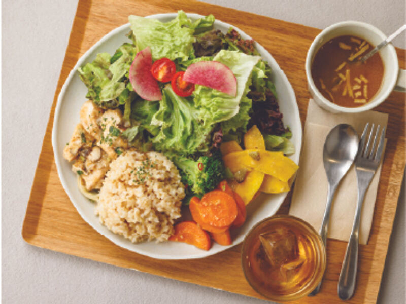 L for You ランチプレート — 玄米と彩り野菜のワンプレート
