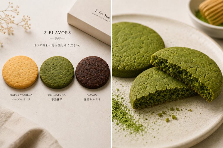 抹茶 のクッキー